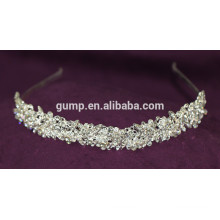 Haute qualité Mini dernier chapeaux chaud Crystal Crown Bridal Rhinestone Tiara